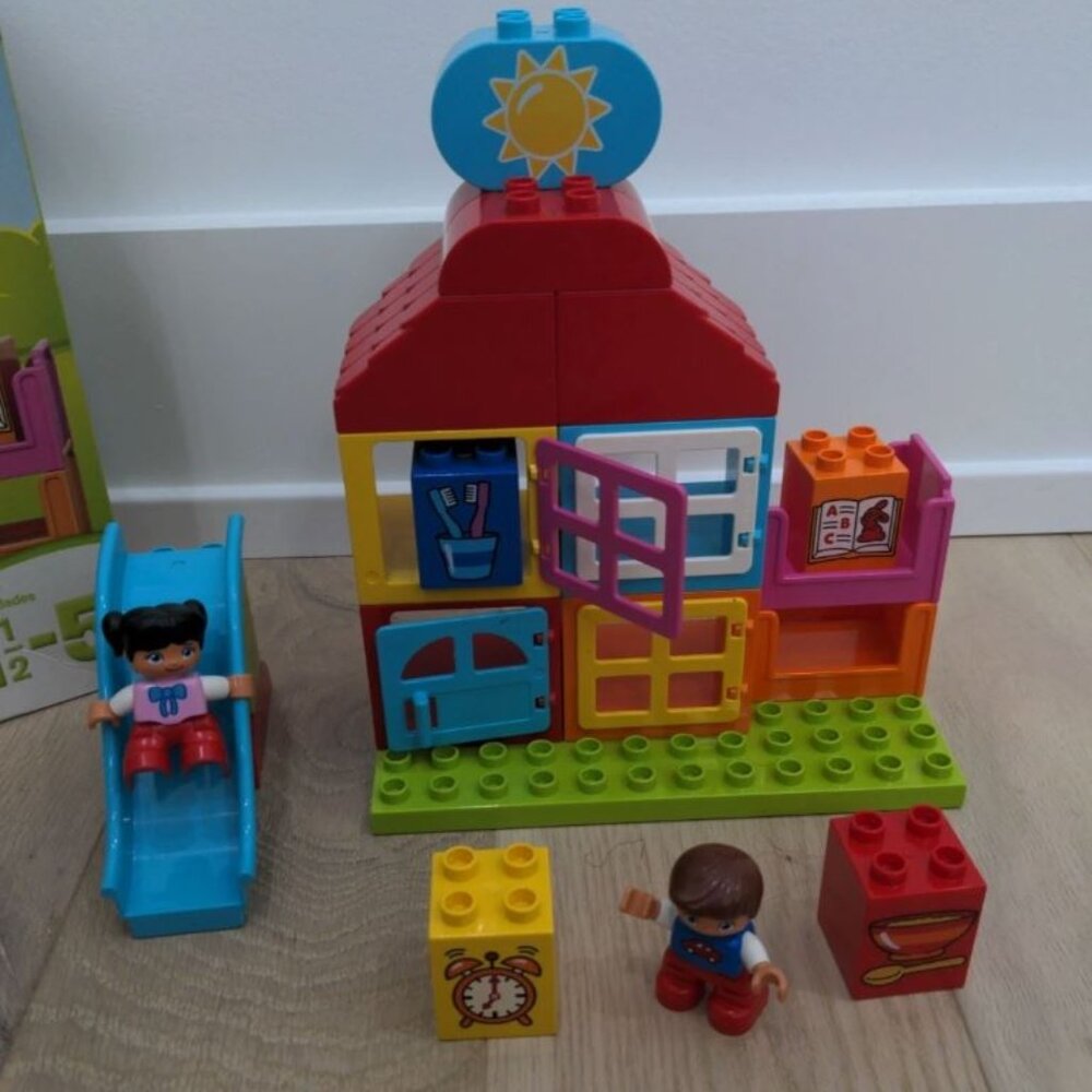 DUPLO LEGO My First Playhouse 10616 Complete 25 Pcs. 2015 Play Set House